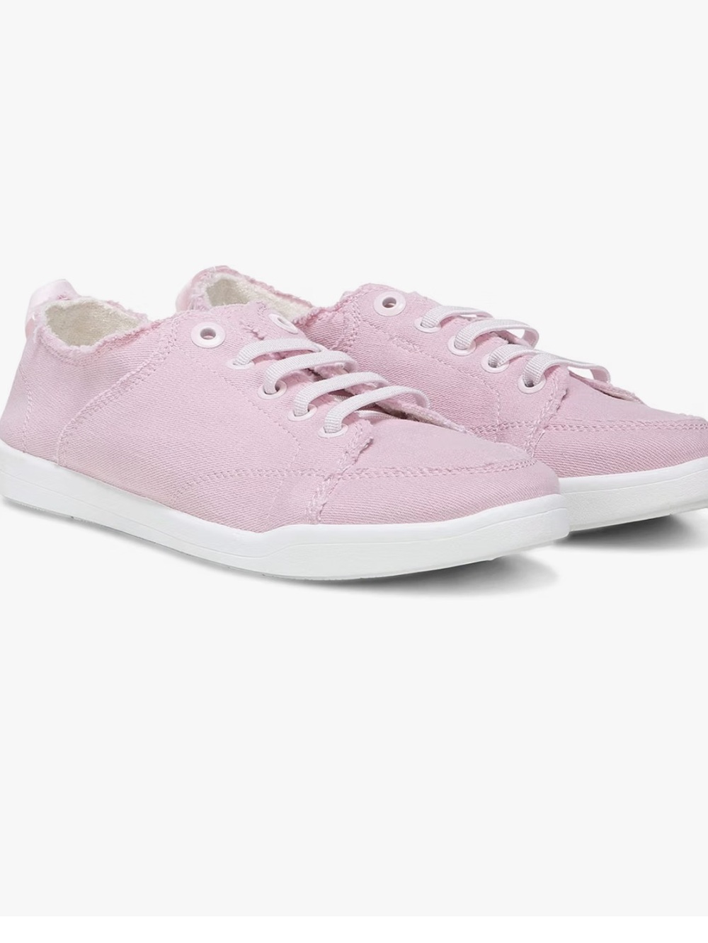 Vionic Women’s Pink Pismo Canvas Sneakers size 9.5W New